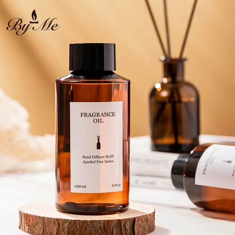 Long Lasting 275g 280ML Bottle Diffuser Glass Bottle MSDS Oil Aroma Air Freshener Sticks Diffuser fo