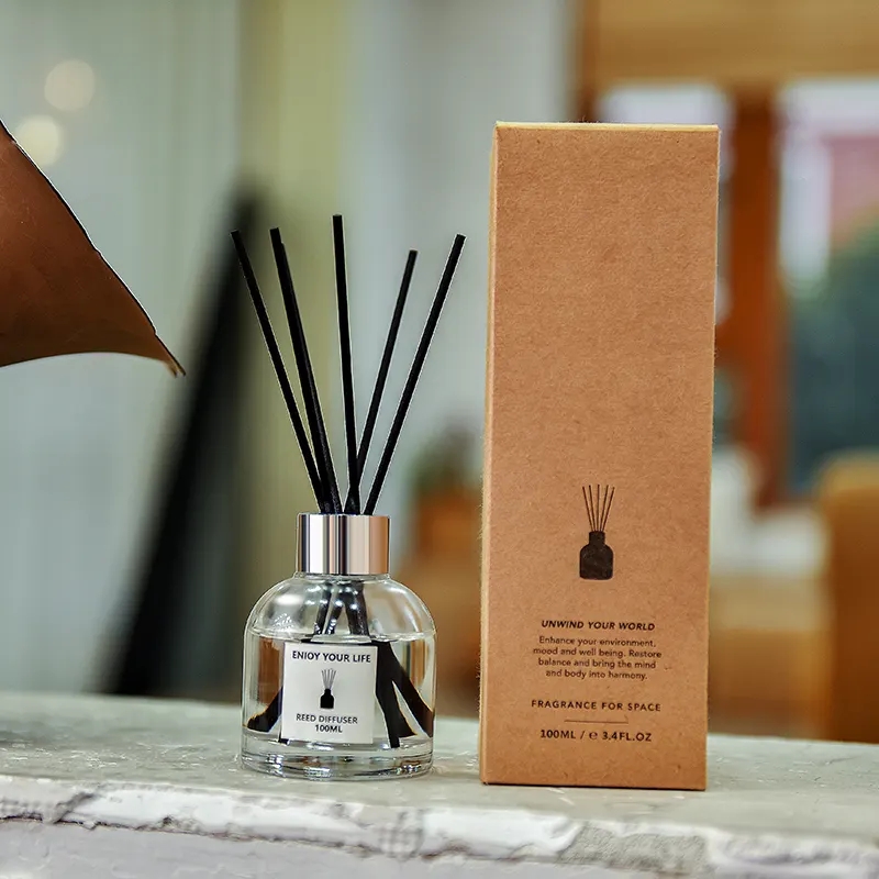 Long Lasting Scent 100Ml Home Fragrance Aroma Reed Diffuser Air Fresheners Custom Logo Reed Diffuser