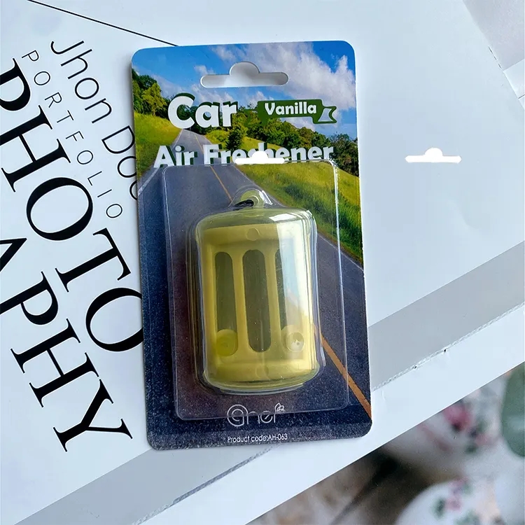 New Design 20g Customized Liquid Sustainable Perfume Cheap Car Air Fresheners