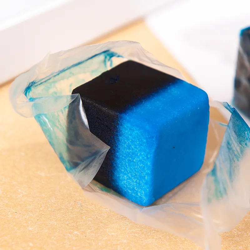 2 Pcs Toilet Tank Cleaner Deodorant Square Odor Eliminator Solid Deodorant Cleaning Block Wc Blue To