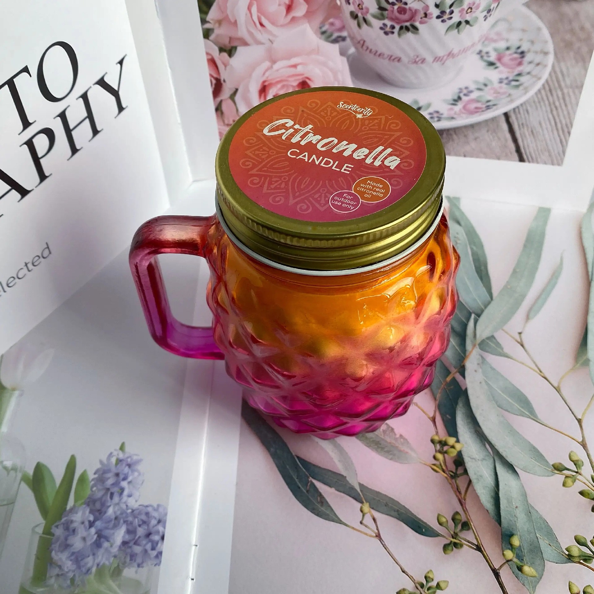 Sales Excellent Factory Direct Sales Customised Scented Candles in Bulk Glass