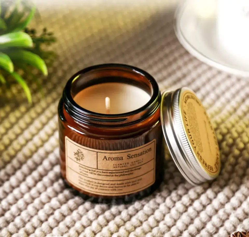 Household Personalized Luxury Long Lasting Scented Perfume Wax Balm Romantic Organic Nature Aromathe
