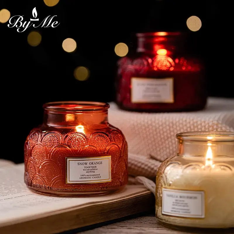 OEM Scented Perfume Wax Balm Romantic Organic Nature Festival Gift Aromatherapy Scented Candles for 