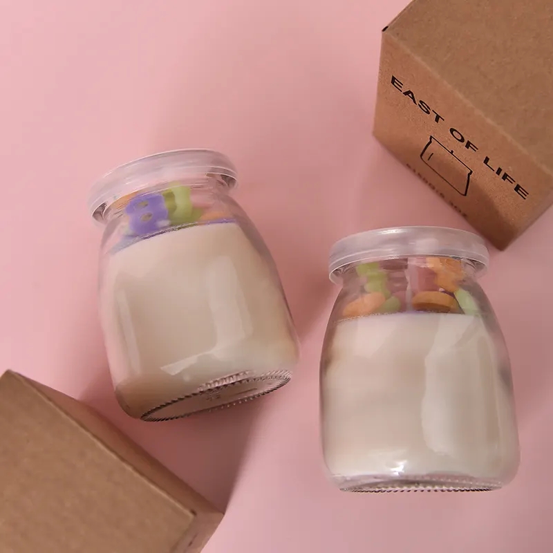 Doughnuts Decorative Candles Scented Luxury Flower Aromatherapy Candle Soy Wax Scented Candle in Gla