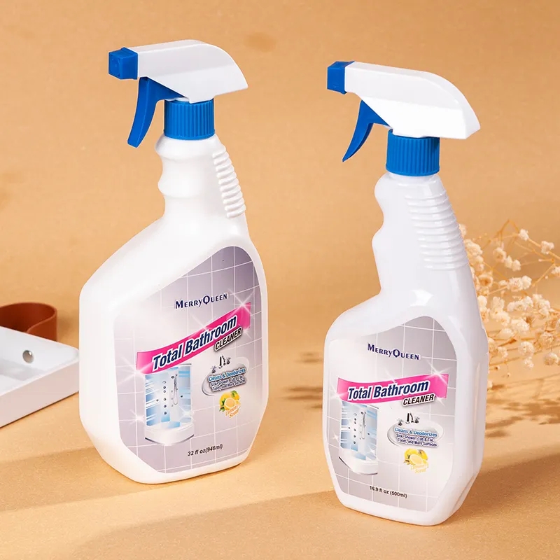 Custom Efficient 946ml Bathroom Toilet Cleaning Spray Household Foaming Cleaning Detergent All Surfa